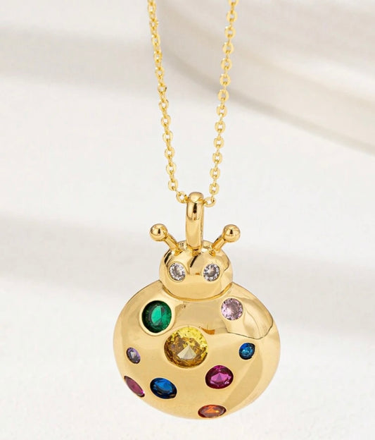 LADYBUG NECKLACE